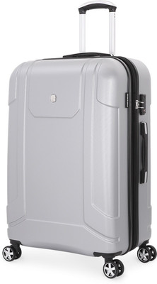 

Swiss Gear " Expandable Spinner Silver Check-in Luggage -  inch(Silver