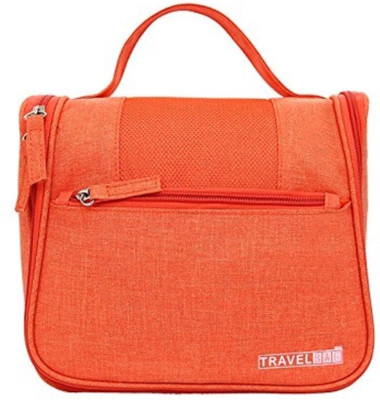 

Swarish Portable Waterproof Multi-functional Hanging Makeup Cosmetic Toiletry Travel Bag(Orange)