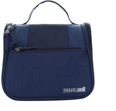 

Swarish Portable Waterproof Multi-functional Hanging Makeup Cosmetic Toiletry Travel Bag Pouch(Blue)