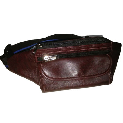 Infant Yogi WB1008 PU Leather Travel/Waist Bag(Brown)