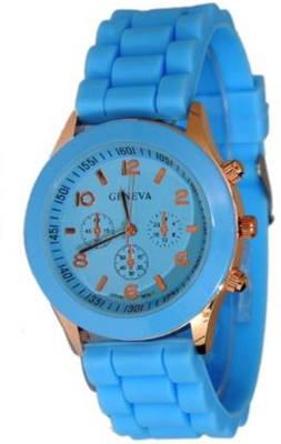 GUBBAREY Geneva Blue Watch  - For Women   Watches  (GUBBAREY)