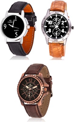 X5 Fusion 3st_24810_brn_stp_and_antique_and_b159_slv Watch  - For Men   Watches  (X5 Fusion)
