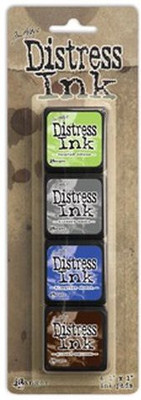 

Ranger Tdpk46745 14 Distress Mini Ink Pads Kit
