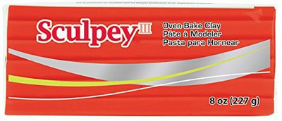 

Sculpey Iii Polymer Clay 8 Ounces Hot