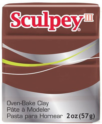 

Sculpey Iii Polymer Clay 2 Ounces Chocolate