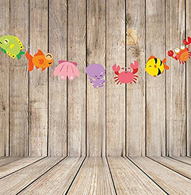 

PARTY PROPZ UNDERTHESEA BIRTHDAY DECORATION/ STRING BANNER(SET OF 1) / UNDERTHESEA PARTY SUPPLIES Banner(5 ft, Pack of 1)