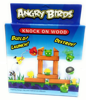 

DINAARKAN ANGRY BIRDS KNOCK ON WOOD BOARD GAME - BUILD, LAUNCH, DESTROY Board Game