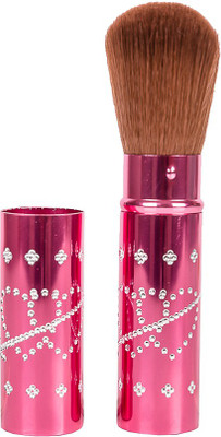 

Dream Maker Retractable Face Powder Blush Brush (Dark Pink)(Pack of 1)