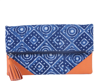 

TARUSA Casual Blue Clutch