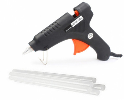 

iwill Transparent Hot Melt Glue Sticks With 60W Gun For Decoration And Craft - 5 g