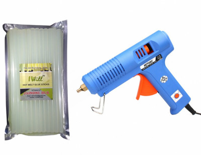 

iwill transparent Iwill Retune 11 MM Hot Melt Glue Sticks With 150W Multi Temperature Gun - 20 g