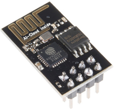 

LogicInside ESP8266 - ESP01- Serial WIFI Wireless Transceiver Module for IOT (Black) Educational Electronic Hobby Kit