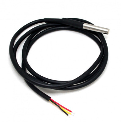 

LogicInside Waterproof DS18B20 Digital Temperature Sensor Probe 100cm Wire Cable Educational Electronic Hobby Kit