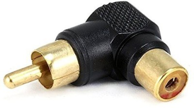 

Monoprice 107233 RCA Plug to RCA Jack , () Adapter(Gold, Black)