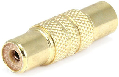 

Monoprice 107179 RCA Jack to RCA Jack , Adapter(Gold)
