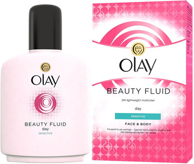 

Olay Imported (Made in EU) Beauty Fluid Sensitive Day Moisturizer(100 ml)