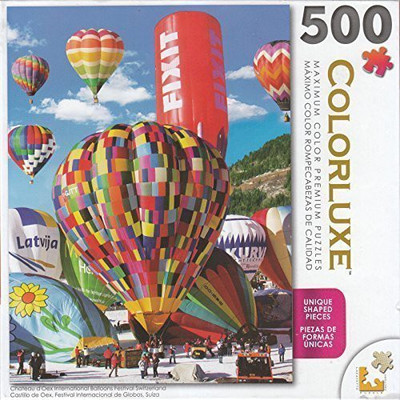 

George Colorluxe Puzzle Chateau D Oex International Balloon Festival(500 Pieces)