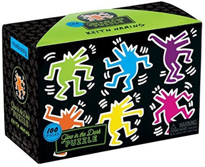 

Mudpuppy Keith Haring Glow In The Dark Puzzle(100 Pieces)
