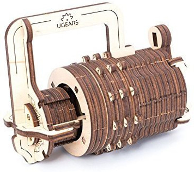 

Ugears Combination Lock Mechanical 3D Puzzle Diy Wooden Construction Set(1 Pieces)