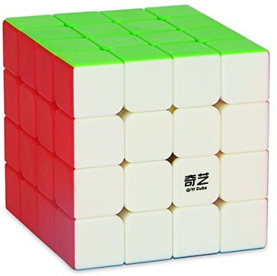 

Dreampark Qiyi Mofangge Qiyuan 4X4X4 Speed Cube Stickerless Smooth Magic Cube Puzzle Toys Gifts For Kids(1 Pieces)