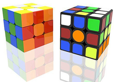 

Newisland 3X3 Speed Cube, New Anti-Pop Structure, Durable With Vivid Color, Smooth Cornering Puzzle Cube With Guide(1 Pieces)