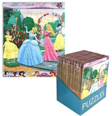 

Disney Princess Wooden Puzzle(25 Pieces)