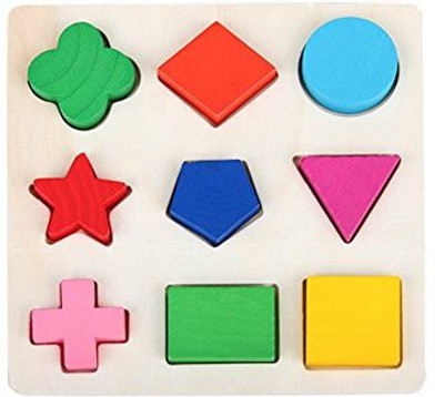 

Bilipala Geometric Shape Puzzle Geometric Shapes Geometric Solids, Wood, Set, Multicolor(1 Pieces)