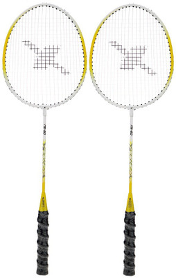 

Nano-X NS-80Yellow Multicolor Strung Badminton Racquet(S2, 90 g)