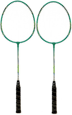

Nano-X MP-800Green Multicolor Strung Badminton Racquet(S2, 90 g)