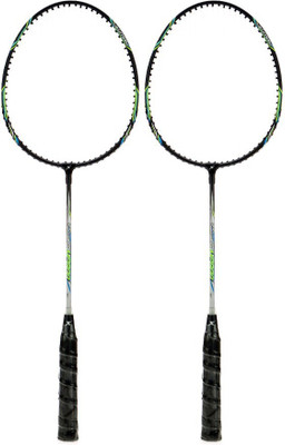

Nano-X MP-800Black Multicolor Strung Badminton Racquet(S2, 90 g)