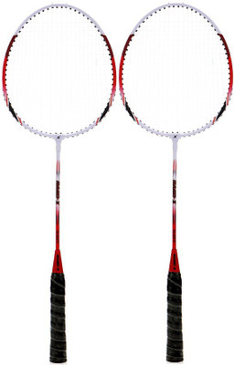 

Nano-X NS-2000Red Multicolor Strung Badminton Racquet(S2, 90 g)