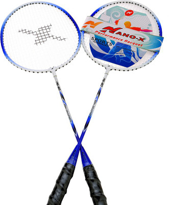 

Nano-X NS-80Blue Multicolor Strung Badminton Racquet(S2, 90 g)