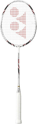 

Yonex Voltric 5 Fx Badminton Racquet Silver, White Strung Badminton Racquet(G5 - 3 Inches, 85 g)