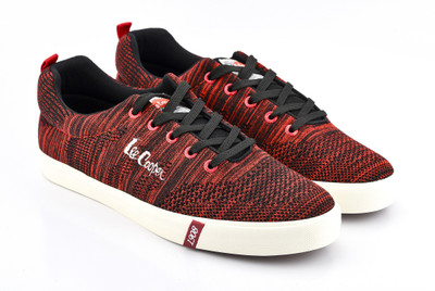 

Lee Cooper Canvas Sneakers For Men(Red