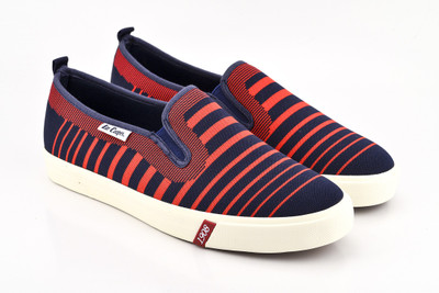 

Lee Cooper Canvas Loafers For Men(Navy, Navy/red