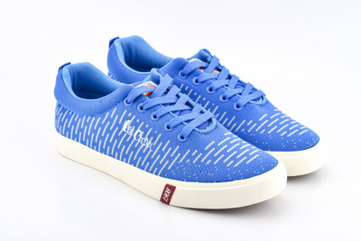 

Lee Cooper Canvas Sneakers For Men(Blue, Skyblue/grey