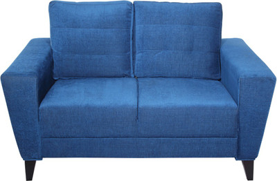 

Furniture Mind Redmond Fabric 2 Seater Sofa(Finish Color - Blue)