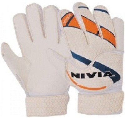 

Nivia Simbolo Goalkeeping Gloves (L, Multicolor), Orange;white
