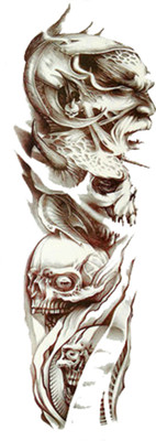 

Savii Full Arm Hand Wrist Tattoo(3D Tattoo)
