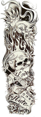 

Savii Full Arm Hand Wrist Tattoo(3D Tattoo)