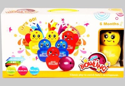 

Webby 3 in 1 Rain Bowling Set Bowling