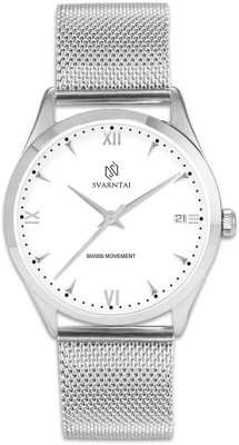 Svarntai Silver Seymour Watch  - For Women   Watches  (Svarntai)