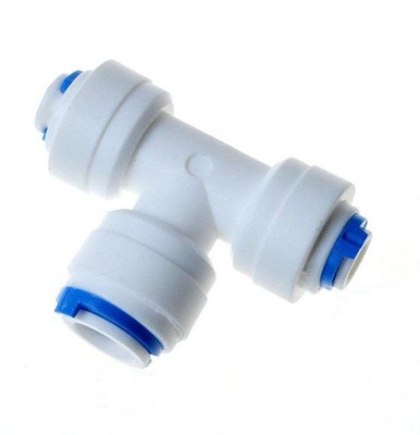 

PK Aqua - 2 Pcs RO Reducer Tee Connector Suited for all type of RO Models-3/8″ x 3/8″ x 1/4″ Tube-Tee- Solid Filter Cartridge(0.5, Pack of 2)