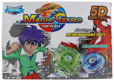 

vbenterprise 5D Systems Magic Gyro Top Plate Beyblade(Multicolor)