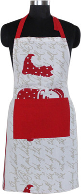 AIRWILL Cotton Home Use Apron - Free Size(Multicolor, Single Piece)