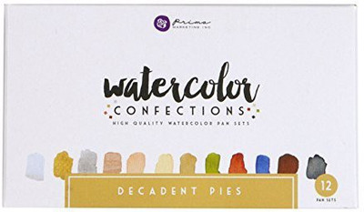 

Prima Marketing Watercolor Confections: Decadent Pies