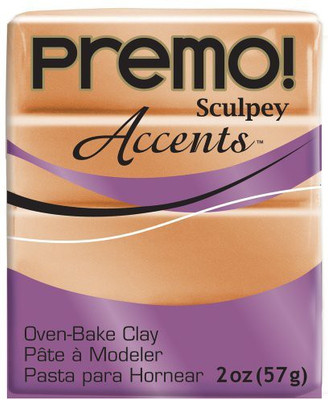

Sculpey Premo Polymer Clay 2 Ounces Copper