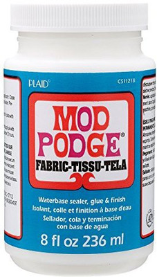 

Mod Podge Waterbase Sealer, Glue And Finish For Fabric , Cs11218