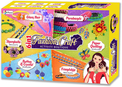 

SARTHAM Fashion Craft - 6 in 1 Activity Boutique, Age 5+