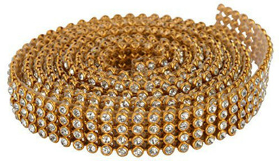

GOELX Stone lace 4-line full length 1.25 meters for bangles/jewellery decoration